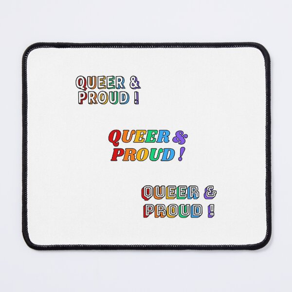 Item preview, Queer and Proud Super Cute Sticker Pack LGBT designed and sold by Inspirationmotivation.