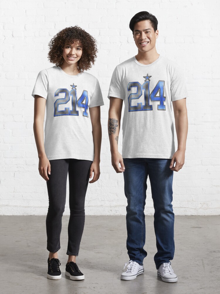 214 Bling (White 21/Blue 4) | Essential T-Shirt