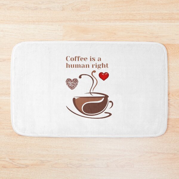 Item preview, coffee is a human right coffee coffee lovers designed and sold by Tshirtk.