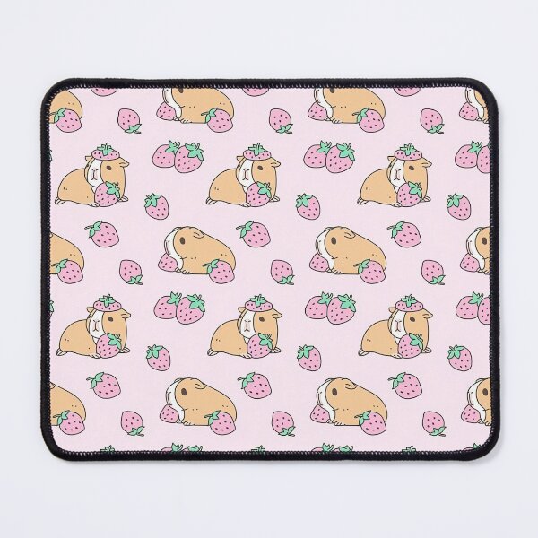 Item preview, Cute Guinea Pigs Strawberries designed and sold by SisileeGift.