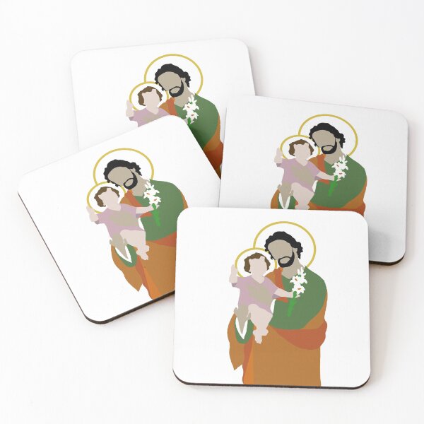 Item preview, St Joseph and Infant Jesus designed and sold by TheCatholicLady.