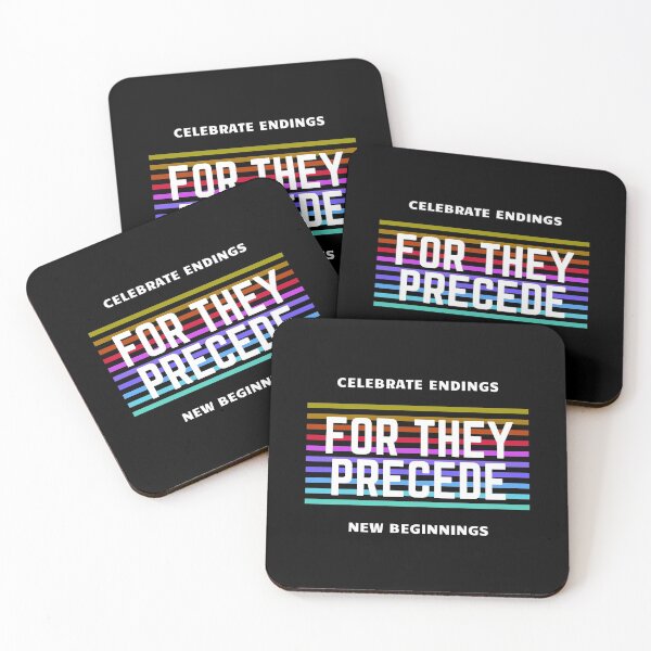 Item preview, Celebrate endings for they precede new beginnings  designed and sold by prodesignerpro.