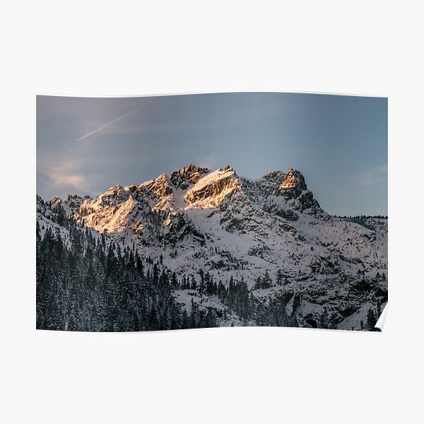 Sierra Buttes Poster