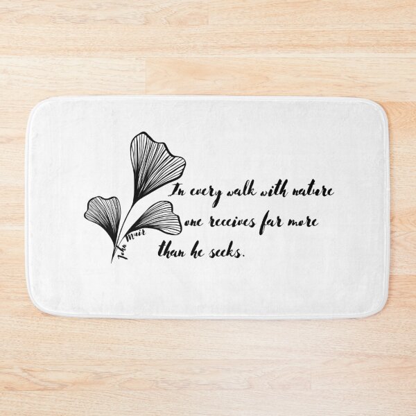 Item preview, Walk With Nature | John Muir designed and sold by ArtistVenus.