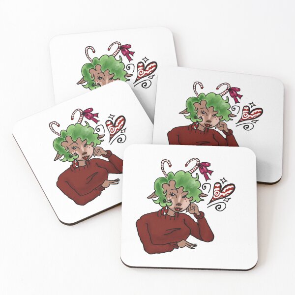 Item preview, Candy Cane Reindeer designed and sold by paper-nautilus.