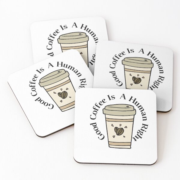 Item preview,  Good Coffee Is half human half coffee designed and sold by Alexa5454.