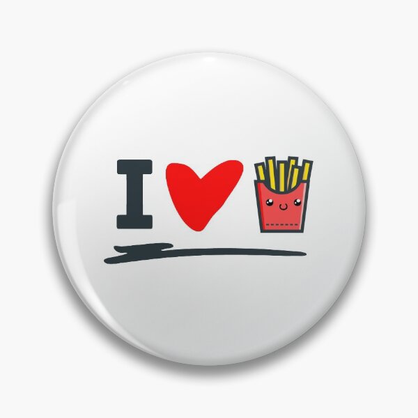Item preview, Funny I Heart French Fries Kawaii Love for French Fries designed and sold by wingstar.