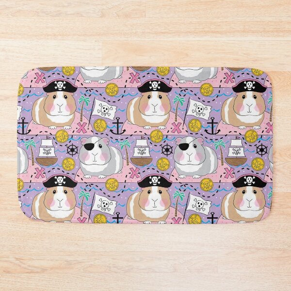 Item preview, Pirate Funny Guinea Pig  designed and sold by SisileeGift.