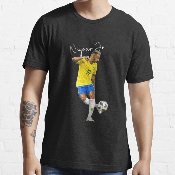 Camiseta Neymar Jr Fútbolista de Brasil Vintage para Hombre Mujer