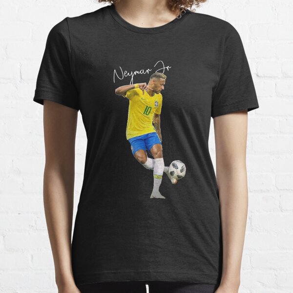 Camiseta Neymar Jr Fútbolista de Brasil Vintage para Hombre Mujer