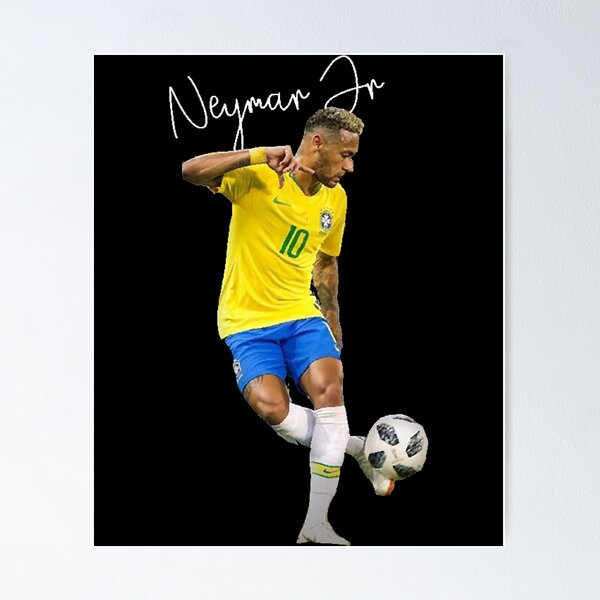 Messi Ronaldo Neymar Signed Photo Print Autographed Poster Football  Memorabilia