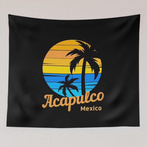 Item preview, Acapulco, Acapulco Vintage Sunset, Acapulco Mexico Sunrise, Beach Lifestyle, Ocean Waves,Tropical Vacation designed and sold by Sun Sand & Sea Art.