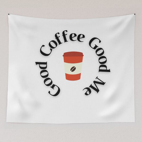 Item preview,  Good Coffee Is half human half coffee designed and sold by Alexa5454.