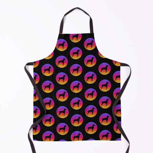 Item preview, Weimaraner Lover - Vibrant Retro Sunset Silhouette designed and sold by Krysanthe.