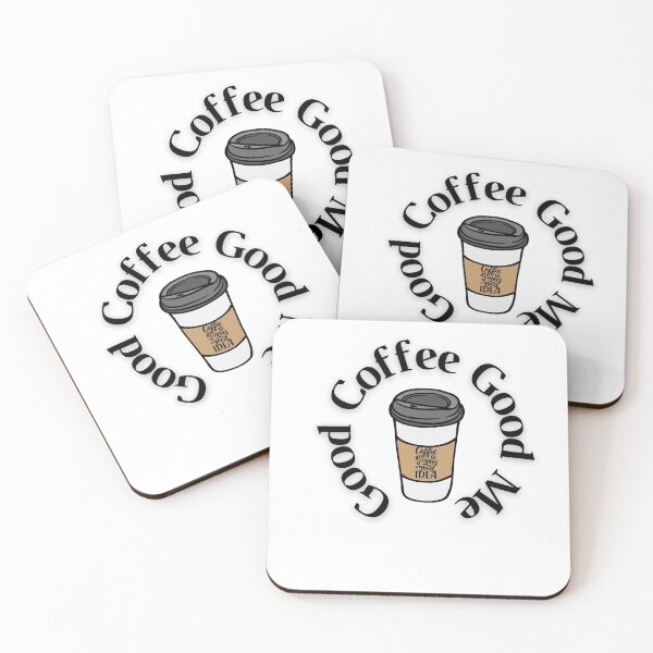 Item preview,  Good Coffee Is half human half coffee designed and sold by Alexa5454.