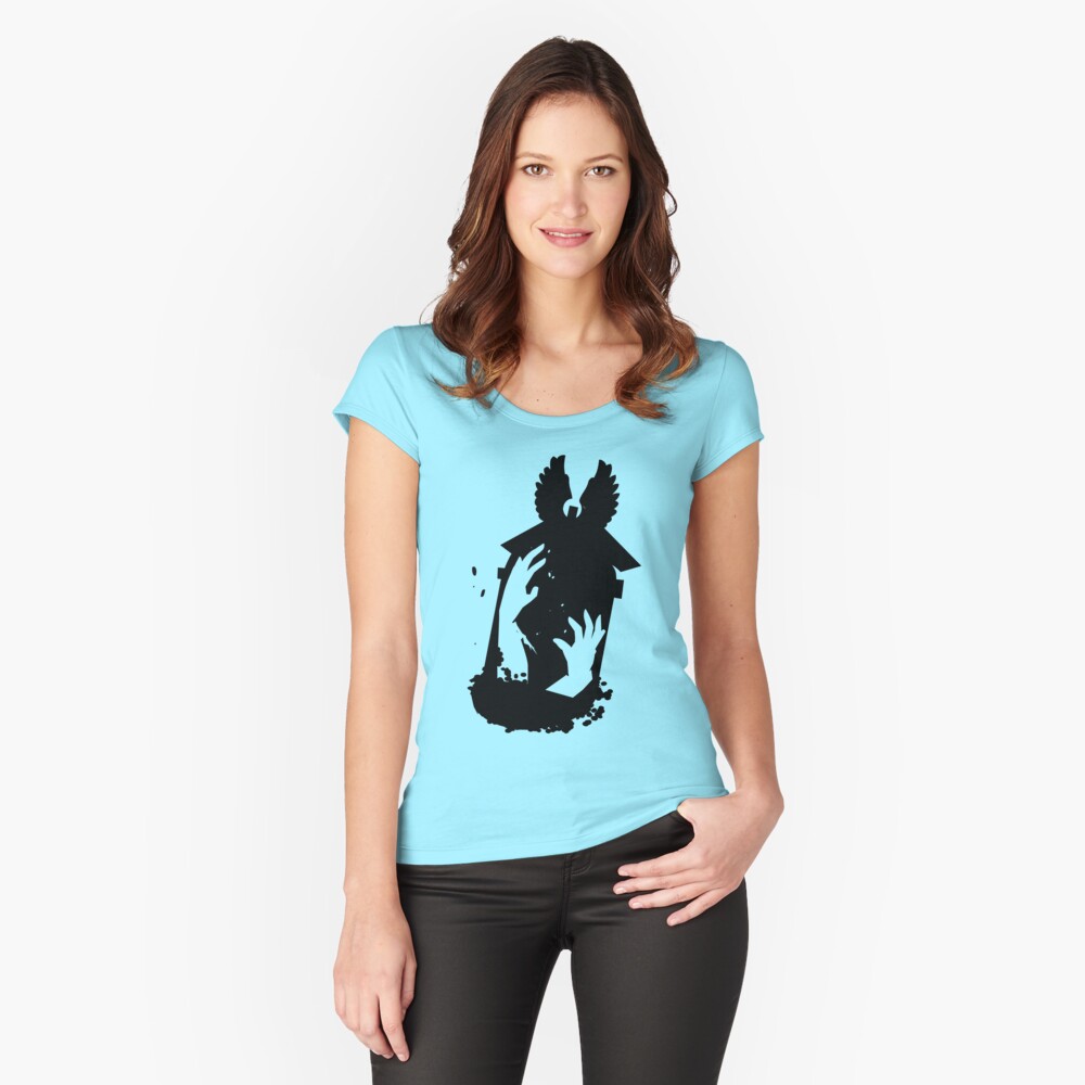 Item preview, Fitted Scoop T-Shirt designed and sold by CptPhoenix.