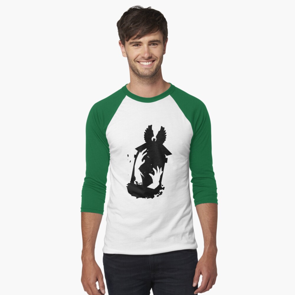 Item preview, Baseball ¾ Sleeve T-Shirt designed and sold by CptPhoenix.