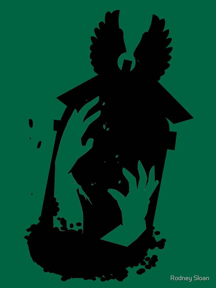 Thumbnail 7 of 7, Essential T-Shirt, Jazzy Zombie Hands designed and sold by CptPhoenix.