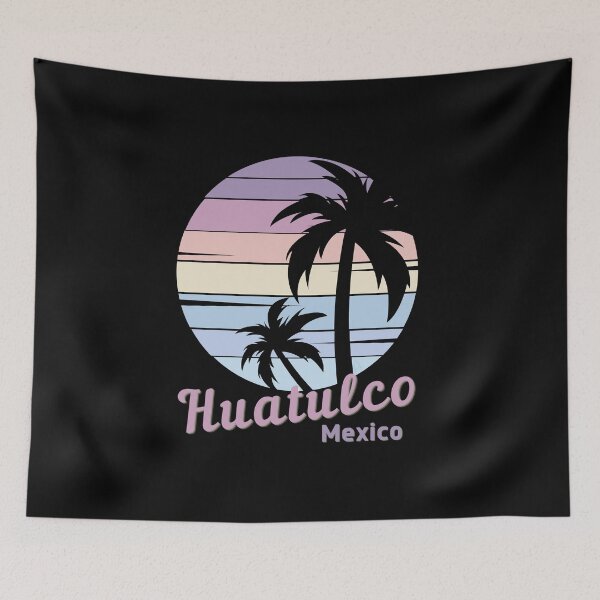 Item preview, Huatulco, Huatulco Vintage Sunset, Huatulco Mexico Sunrise, Beach Lifestyle, Ocean Waves,Tropical Vacation designed and sold by Sun Sand & Sea Art.