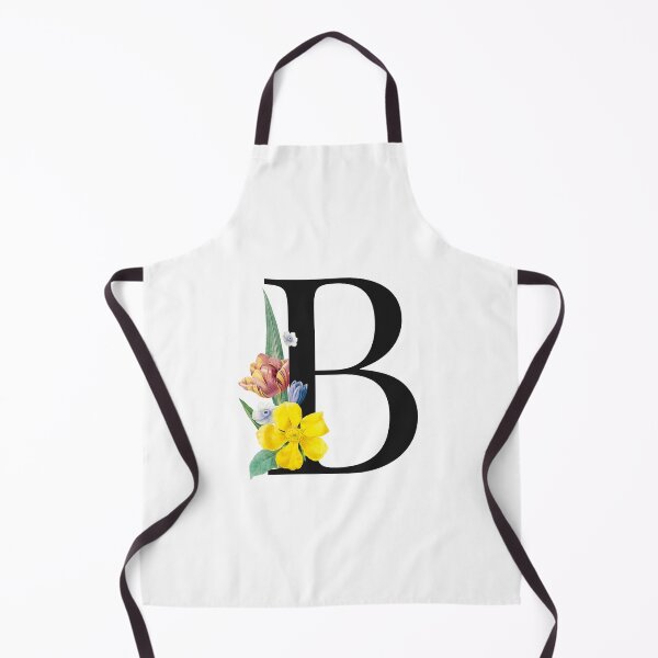 Item preview, Split Floral Letter Monogram | Personalized Flower Letter B designed and sold by BeeMeCreative.