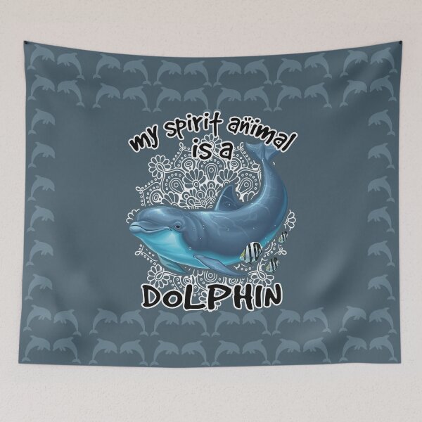 Item preview, Funny My Spirit Animal Is Dolphin  designed and sold by SisileeGift.