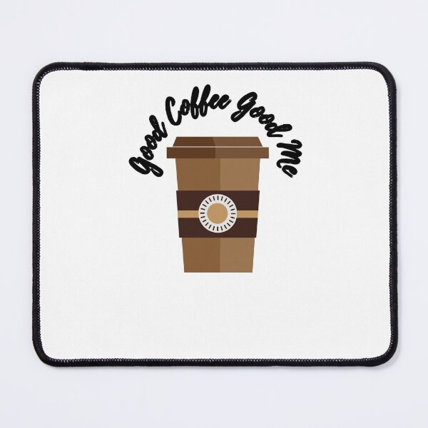 Item preview, Good Coffee Good Me half human half coffee designed and sold by Alexa5454.