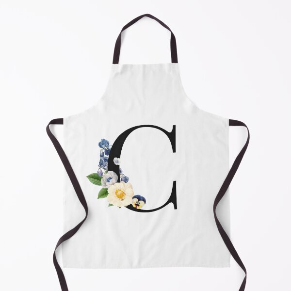 Item preview, Split Floral Letter Monogram | Personalized Flower Letter C designed and sold by BeeMeCreative.