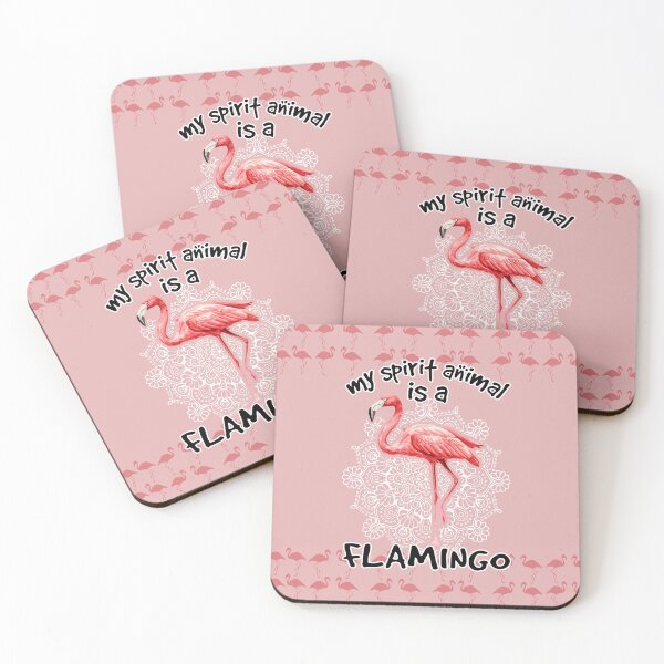 Item preview, Funny My Spirit Animal Is A Flamingo  designed and sold by SisileeGift.