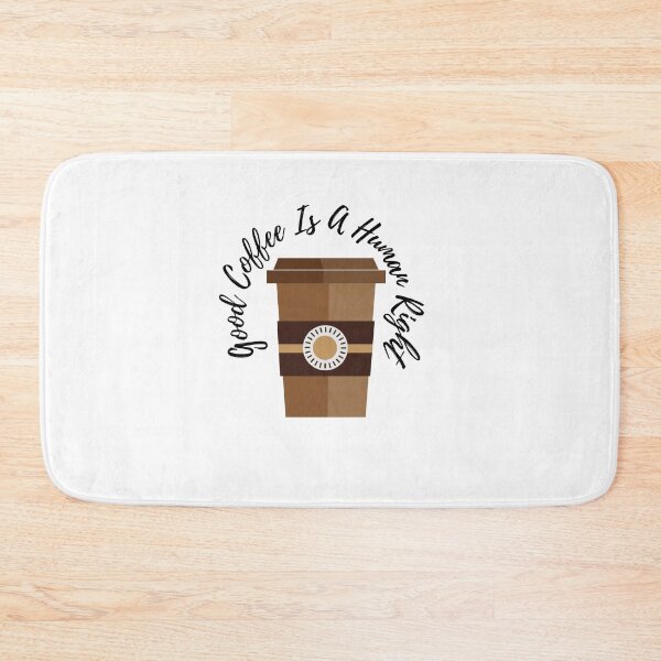 Item preview,  Good Coffee is a human right  half human half coffee Love Is Stronger Coffee Mug designed and sold by Alexa5454.