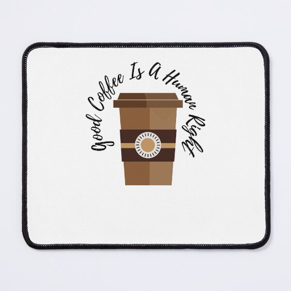 Item preview, Good Coffee is a human right half human half coffee Love Is Stronger Coffee Mug designed and sold by Alexa5454.