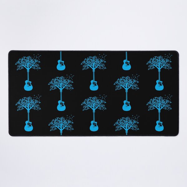 Item preview, Acoustic Guitar Tree Blue designed and sold by nightsworthy.