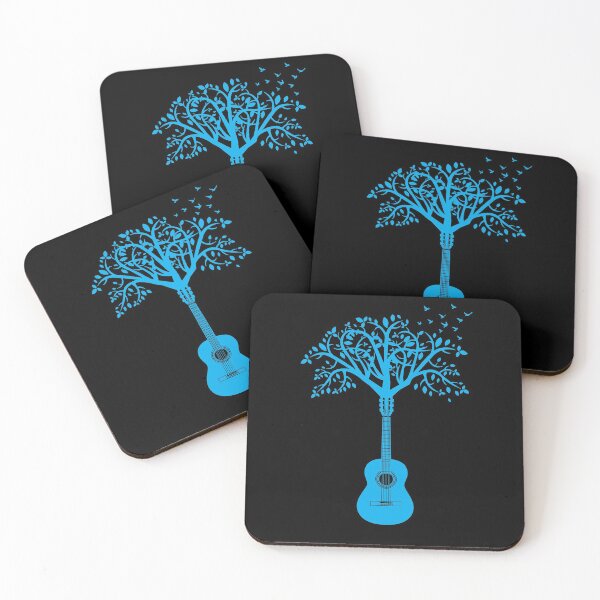 Item preview, Classical Guitar Tree Blue designed and sold by nightsworthy.