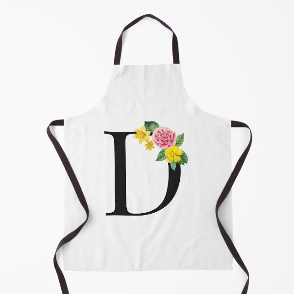 Item preview, Copy of Split Floral Letter Monogram | Personalized Flower Letter D designed and sold by BeeMeCreative.