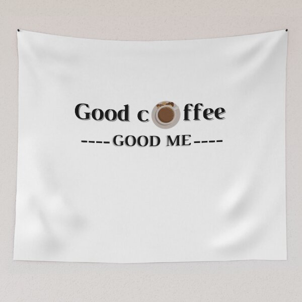 Item preview,  Good Coffee good me  right  half human half coffee Love Is Stronger Coffee Mug designed and sold by Alexa5454.