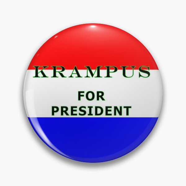 Artikelvorschau, Krampus für Präsident entworfen und verkauft von EzrasTrinkets.