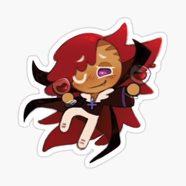 Vista previa del artículo con la obra «Galleta de vampiro», diseñado y vendido por UnluckyUsagi.
