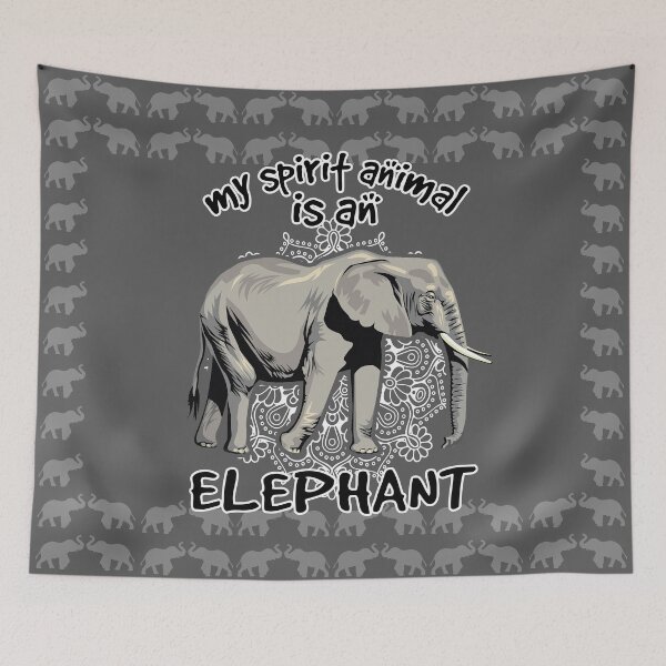 Item preview, Elephant Spirit Animal designed and sold by LarinaBeauty.