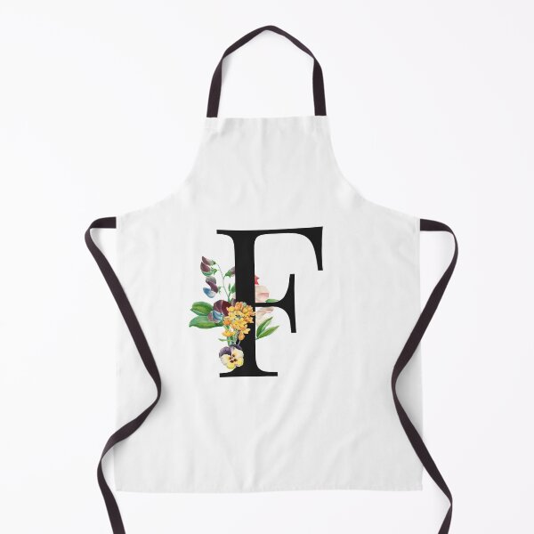 Item preview, Split Floral Letter Monogram | Personalized Flower Letter F designed and sold by BeeMeCreative.