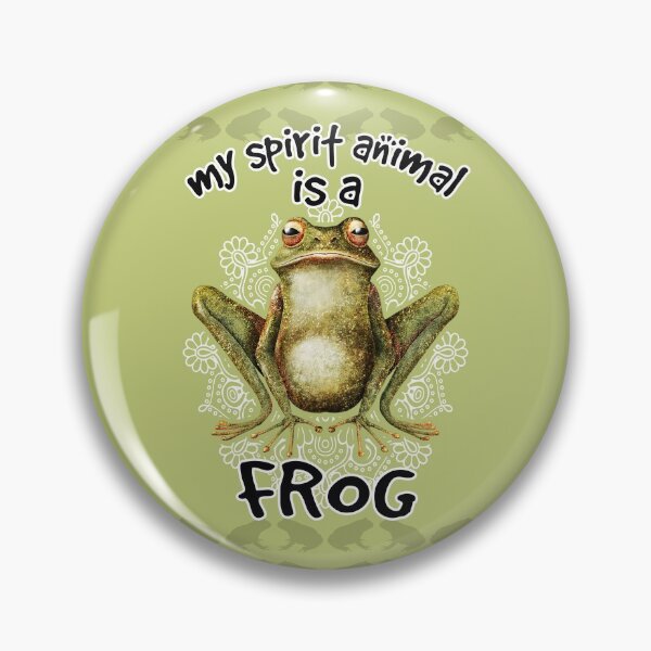 Item preview, Frog Spirit Animal designed and sold by LarinaBeauty.