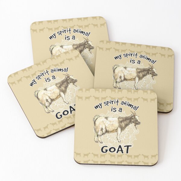 Item preview, Goat Spirit Animal designed and sold by LarinaBeauty.