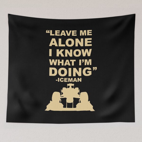 Item preview, Kimi Raikkonen Leave Me Alone designed and sold by NzzRiza.