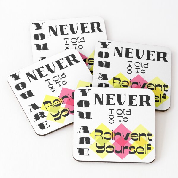 Item preview, Empowered Women Quote- You Are Never Too Old to Reinvent Yourself designed and sold by AshStylz.