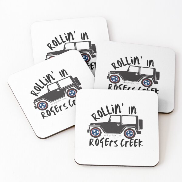 Item preview, Jeep rolling in rogers creek designed and sold by Whiny Hiker.