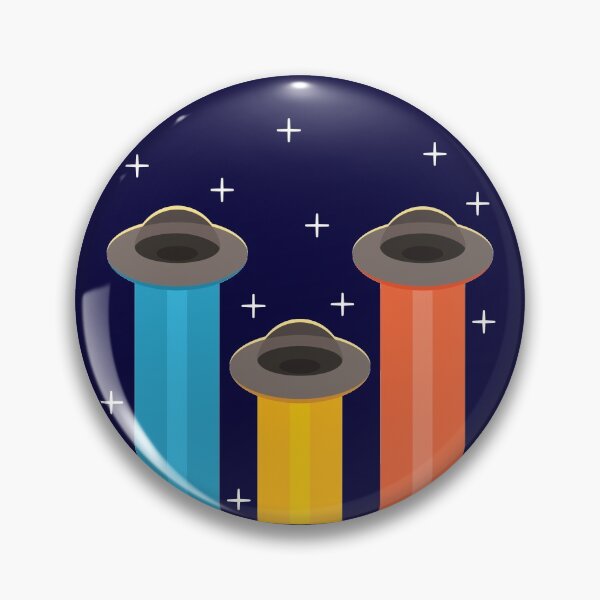Item preview, Three UFOs in Space Travel among the Stars designed and sold by AlasAHintStudio.