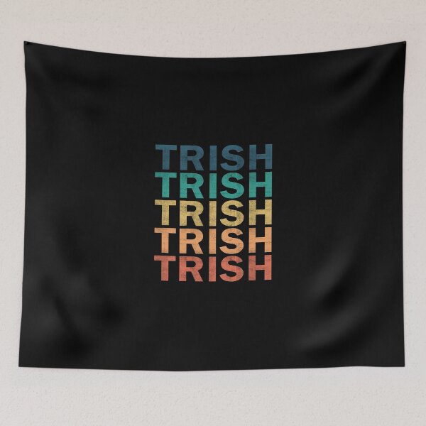 Item preview, Trish Name T Shirt - Trish Vintage Retro Name Gift Item Tee designed and sold by artiagasonya.