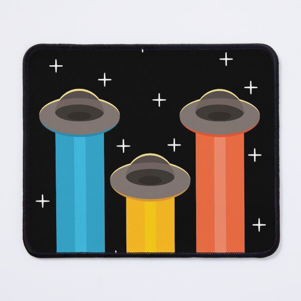 Item preview, Three UFOs in Space Travel among the Stars designed and sold by AlasAHintStudio.