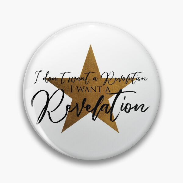 Item preview, Hamilton - I don't want a Revolution I want a Revelation (black text) designed and sold by Leishkin.