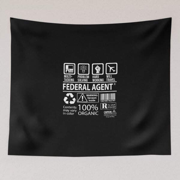 Item preview, Federal Agent T Shirt - MultiTasking Certified Job Gift Item Tee designed and sold by sabinacsnm.