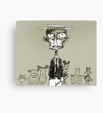 cartoonist Canvas Print
