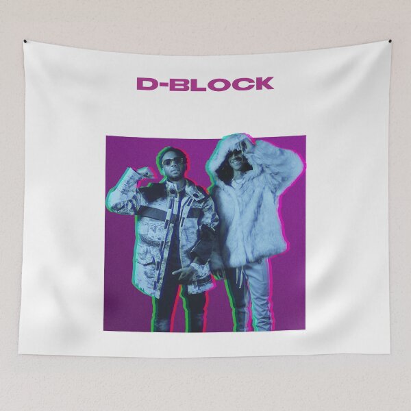 Item preview, Aesthetic D Block Europe Graphic designed and sold by BeckiePage1.